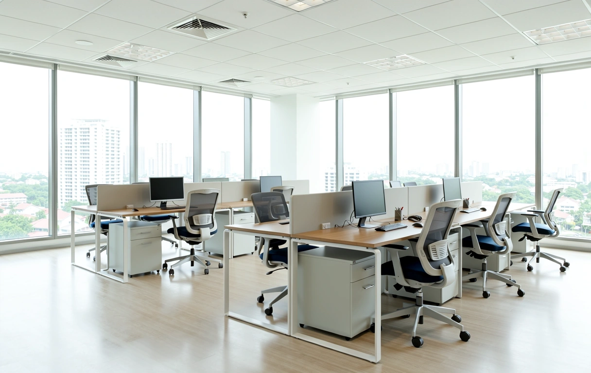 Bamboo Research Unit interior